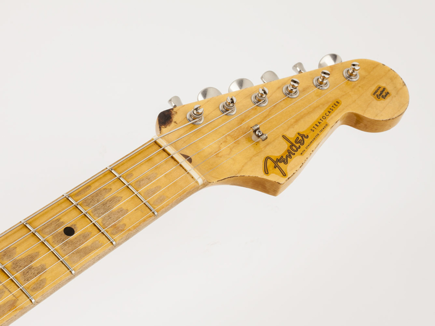 La Fender Eric Clapton "Brownie" Tribute Stratocaster - manche et tête