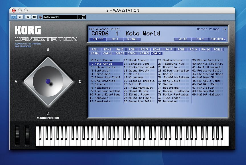 The Wavestation is an updated version of the one that came with the first Legacy Collection.