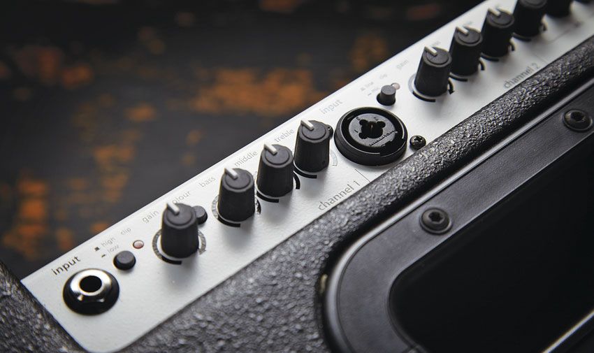 Channel one is the Compact 60's high-impedance input for most guitar pickups