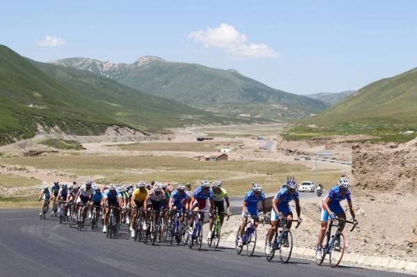 Over the top of the climb
