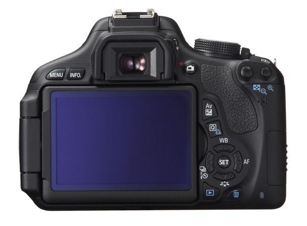 Canon EOS 600D back