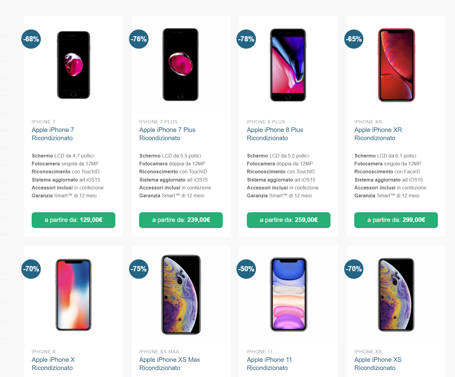 iphone ricondizionato