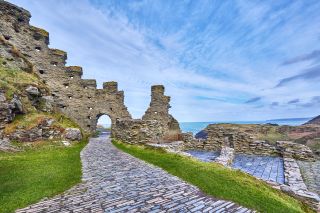 Tintagel Castle Ruins