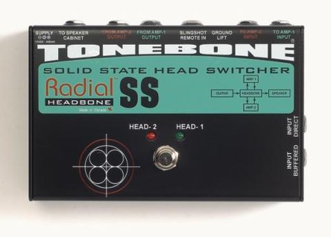 Radial's Head-bone: a solid state head switcher.