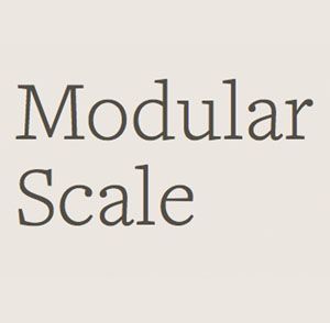 modular scale