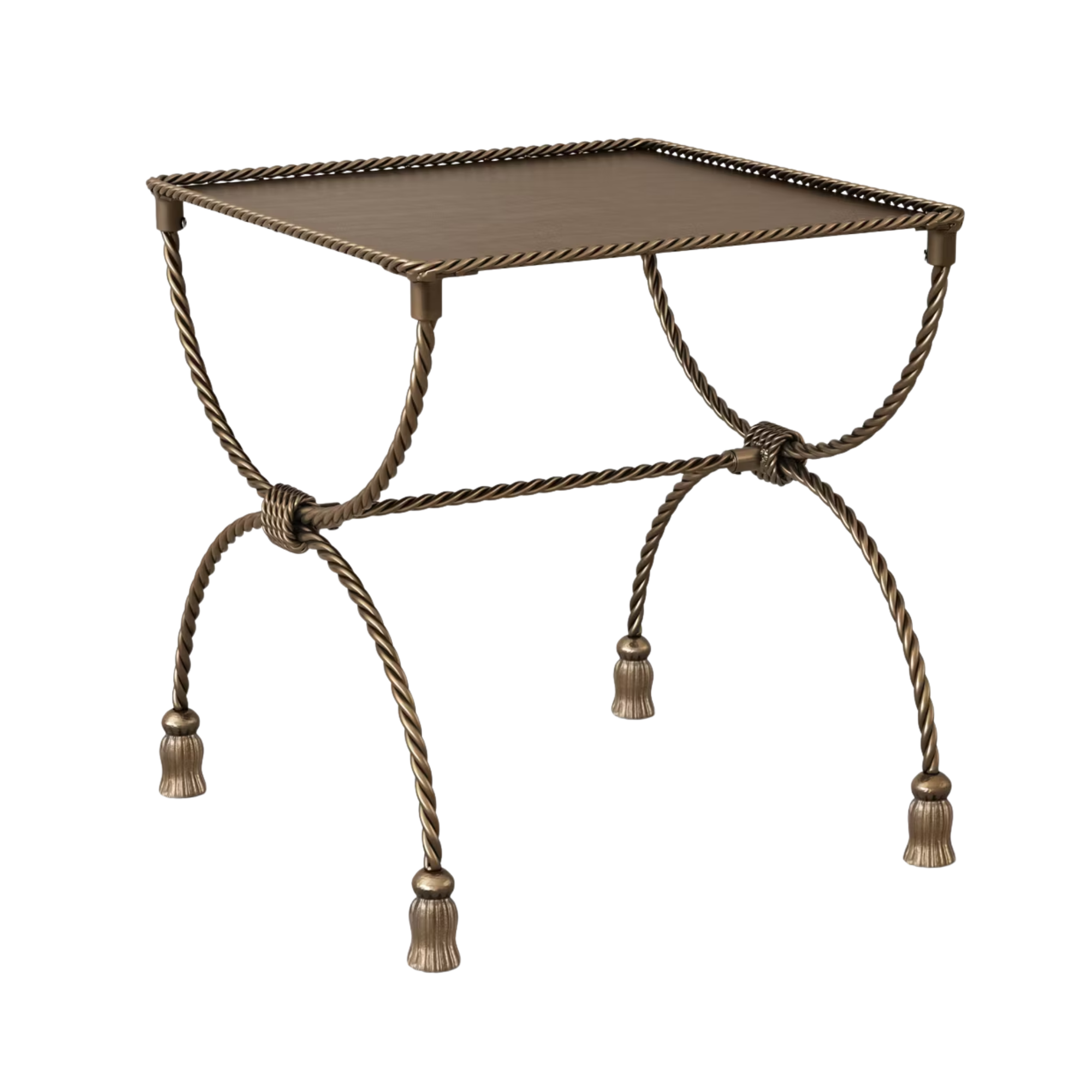 an ornate side table