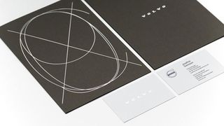 Invitation for the new XC90 launch event and new business cards for Volvo Cars