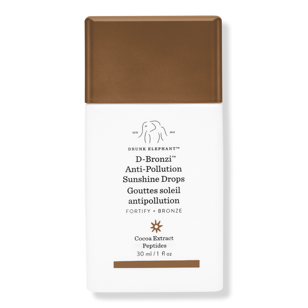 Drunk Elephant, D-Bronzi Anti-Pollution Bronzing Drops With Peptides