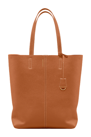 Maison de Sabré Tall Leather Soft Tote 