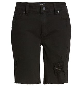 Jax Cutoff Denim Bermuda Shorts