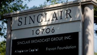 Sinclair sign in Hunt Valley, Md. 