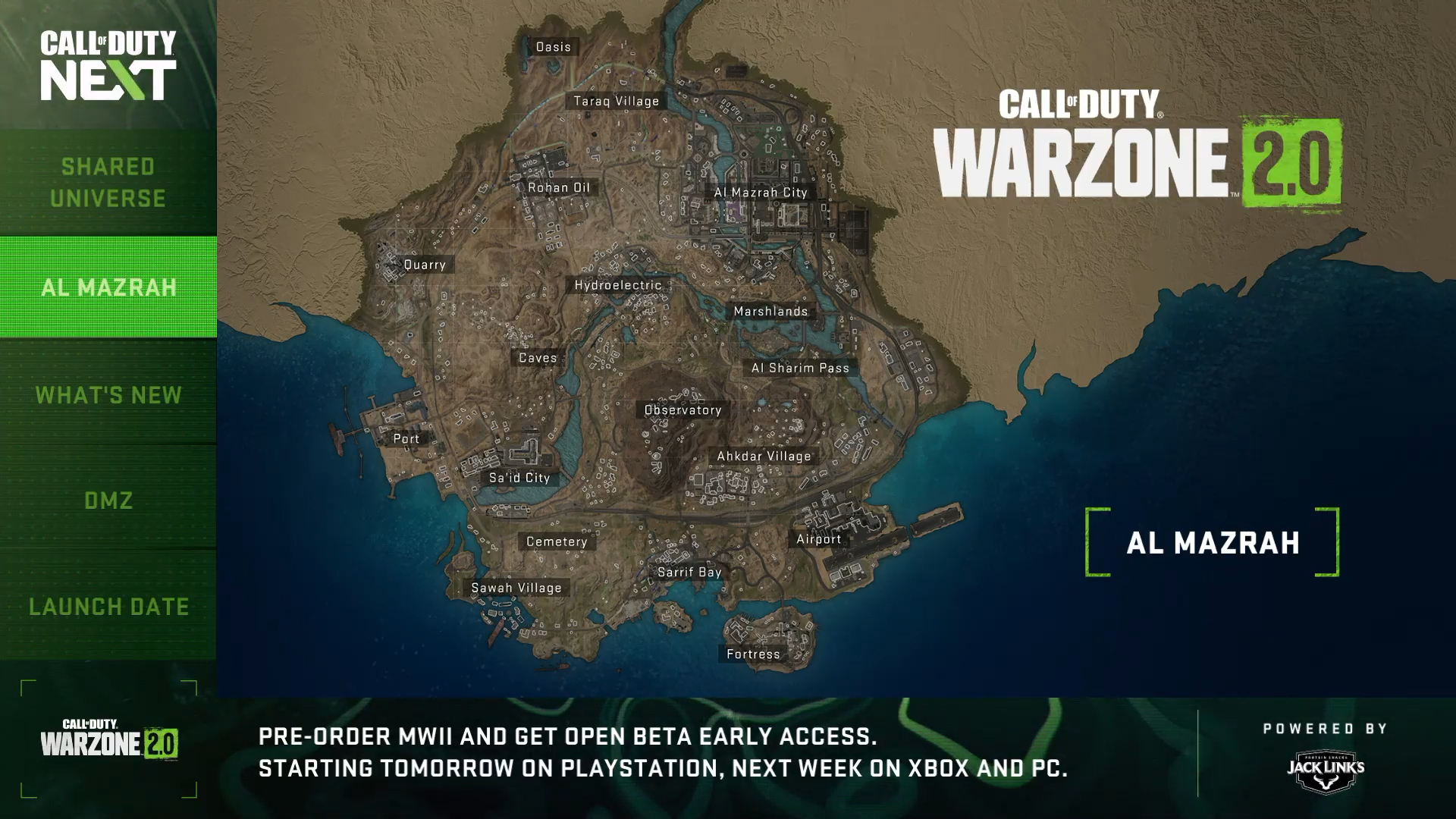 Al Mazrah map in Warzone 2