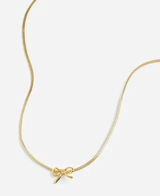 madewell, Bow Choker Necklace