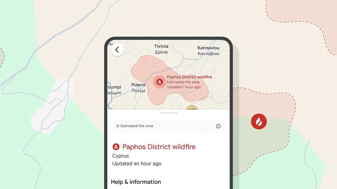 Google expands its wildfire alerts across multiple European and African countries