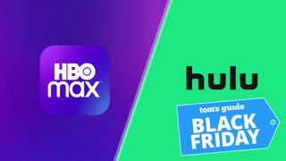 (L to R) the HBO Max and Hulu logos