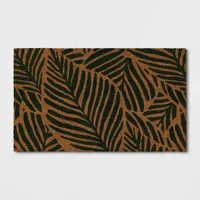 Threshold Palms Rectangular Outdoor Doormat