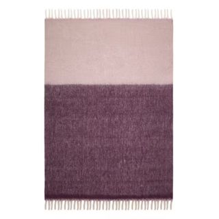 Laura Ashley Bronwen Throw, Purple