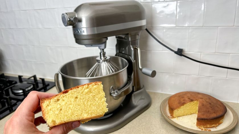 Cake baked in the KitchenAid 7-Quart Stand Mixer