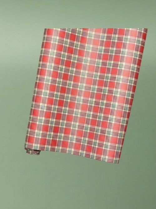 Plaid Gift Wrapping Paper