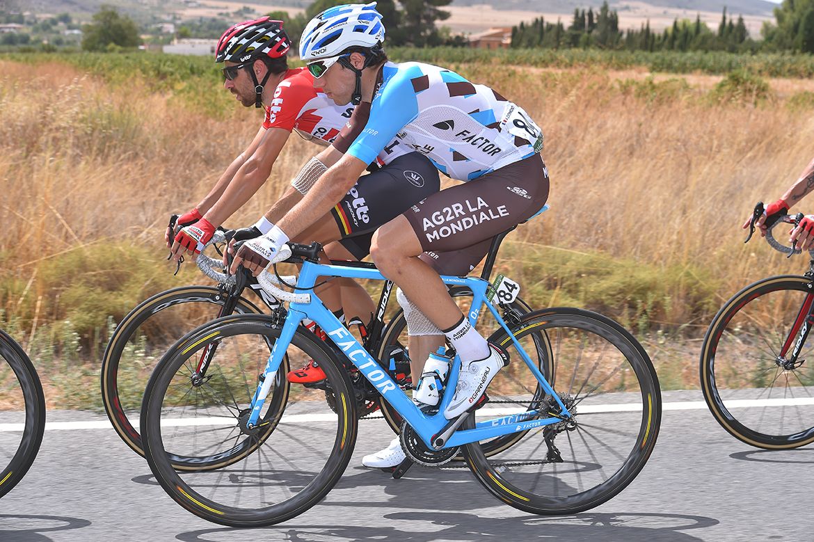 Axel Domont at the Vuelta a Espa&ntilde;a