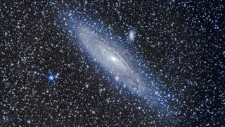 The Andromeda Galaxy can be found on the edges of the Andromeda constellation.