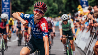 Cecilie Uttrup Ludwig won stage 2 of the 2024 Tour Down Under