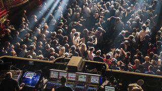 The crowd at a prog gig