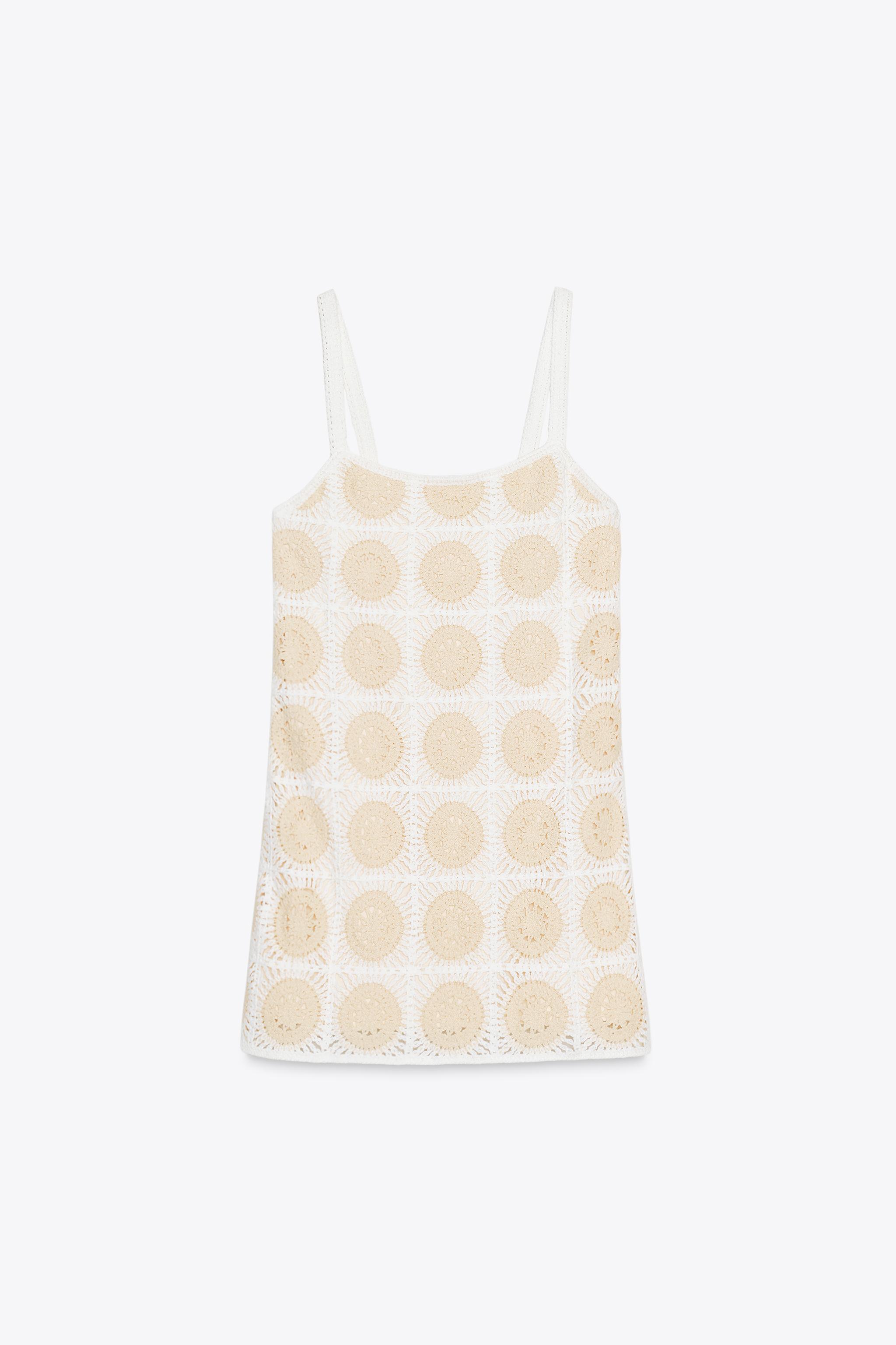 Crochet Short Dress