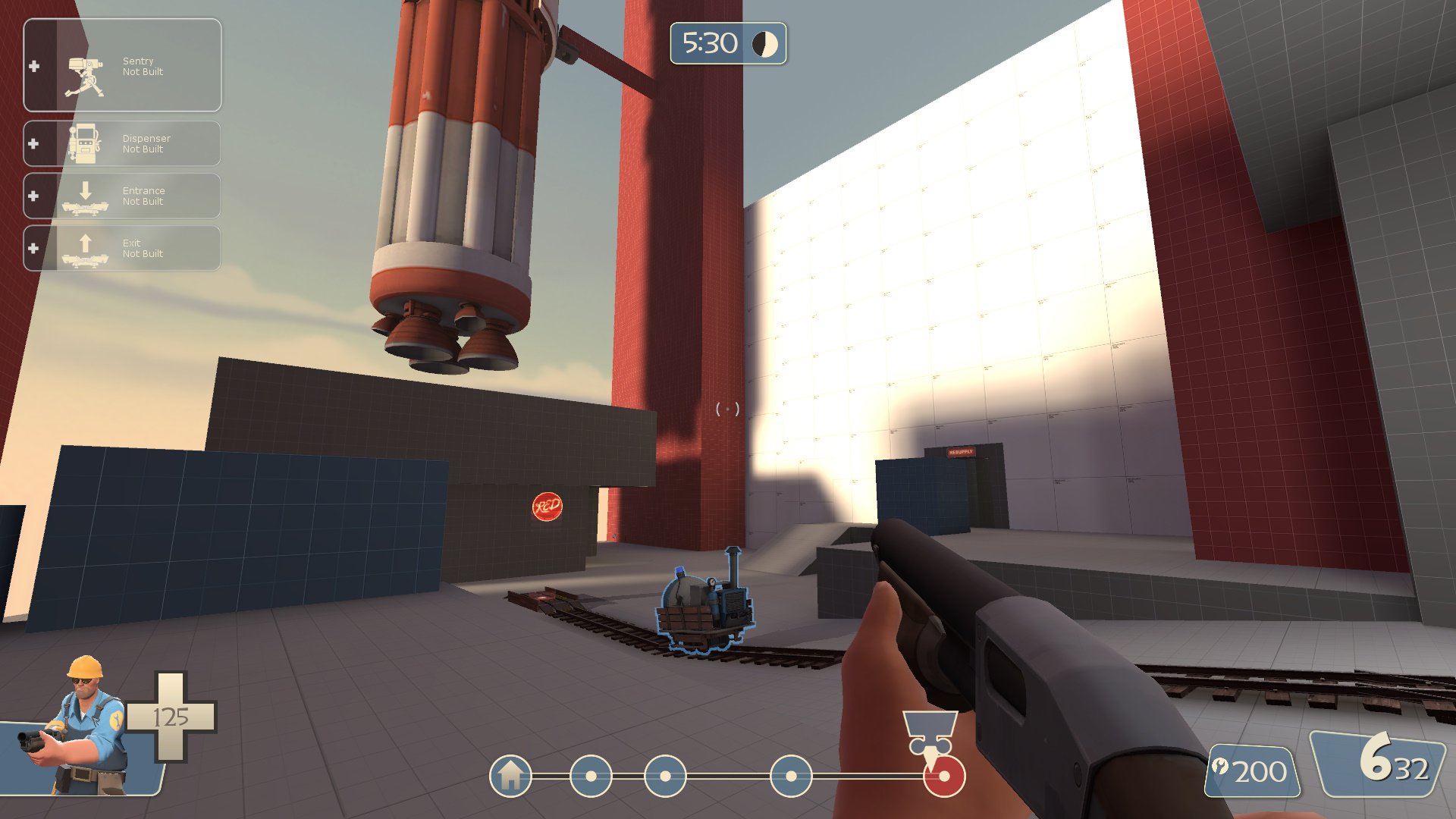 Someone recreated an Overwatch map in TF2, and it works surprisingly ...