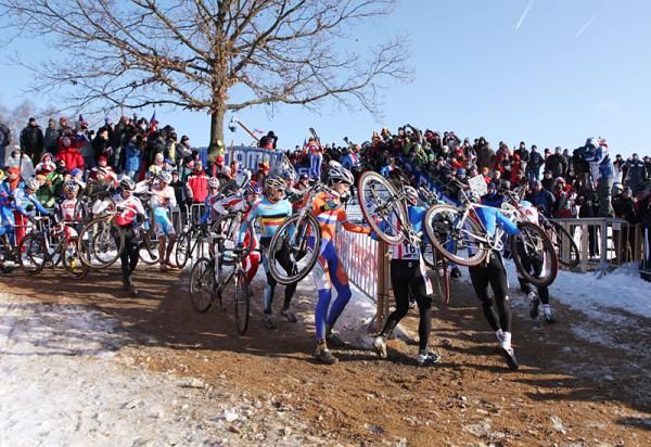 First lap madness in Tabor.