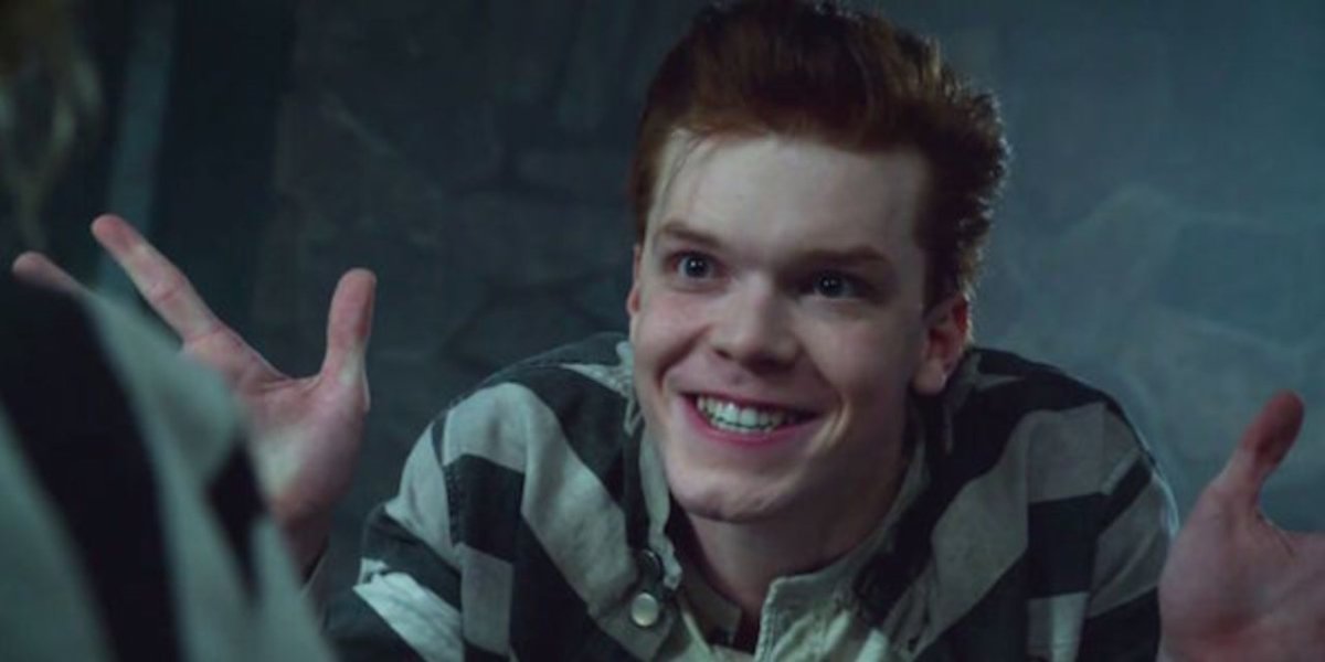 Gotham Jerome is all smiles and jazz hands in prison