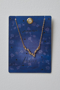 Free People Flower Zodiac Constellation Necklace $38