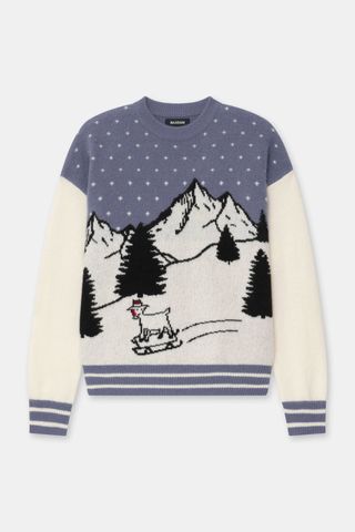 NAADAM Luxe Cashmere Scenic Goat Crewneck Sweater