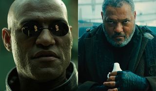 Laurence Fishburne then and now