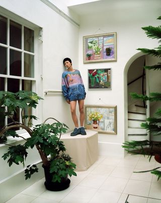 JW Anderson x Christiane Kubrick collection photographed at Stanley Kubrick's home