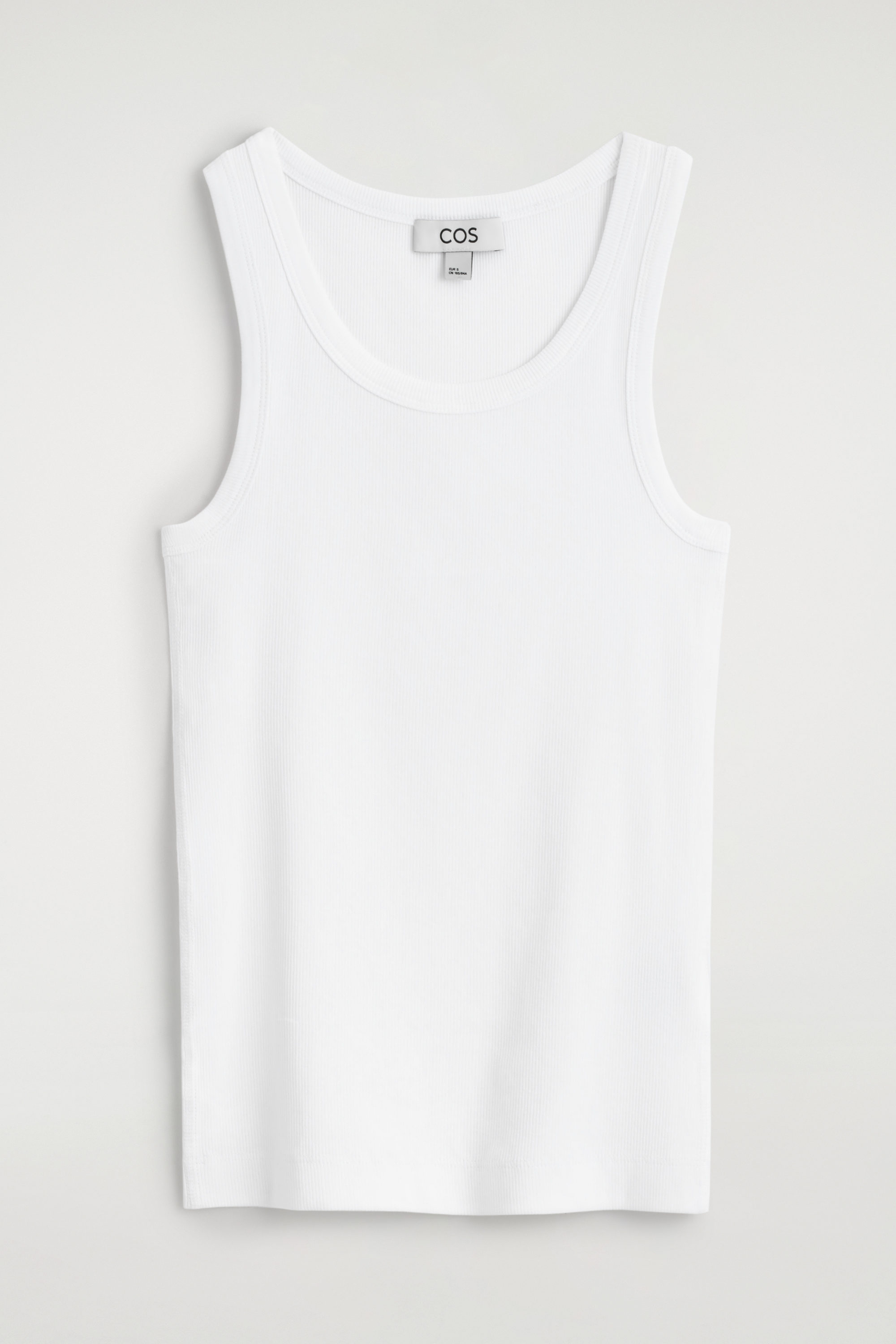 Ribbed Cotton Tank Top