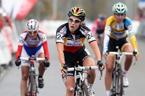 Sanne Cant (Veldritacademie Enertherm-BKCP) took the sprint for fourth place.