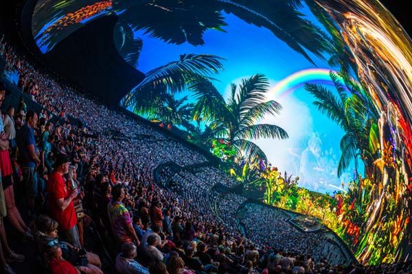 Dead &amp; Company onstage at The Sphere, Las Vegas