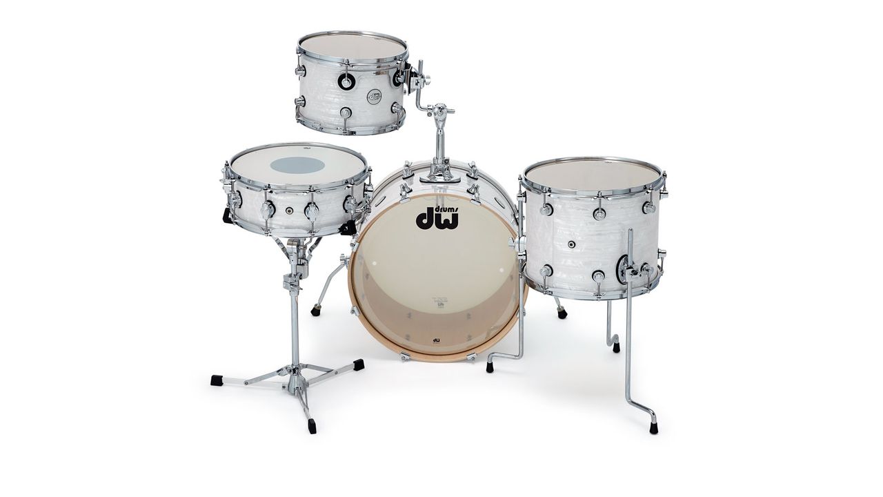 The 14"x11" floor tom is a power-depth rack tom reconfigured with legs