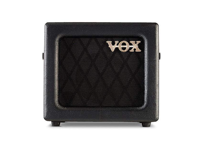 The amp is versatile and portable enough for both busking and rehearsing.