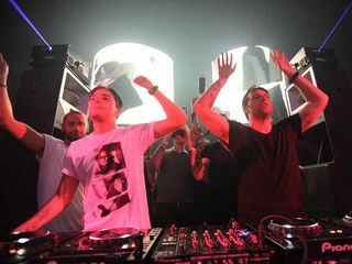 Alesso (left) and Sebastian Ingrosso could soon be playing in your house, so do make sure you tidy up.