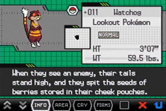 Pokemon Black and White Pokedex - Patrat, Watchhog: Page 2 - Page 2 ...