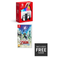 Nintendo Switch OLED white + The Legend of Zelda: Skyward Sword:£309 £299 at VerySave £10 + free game