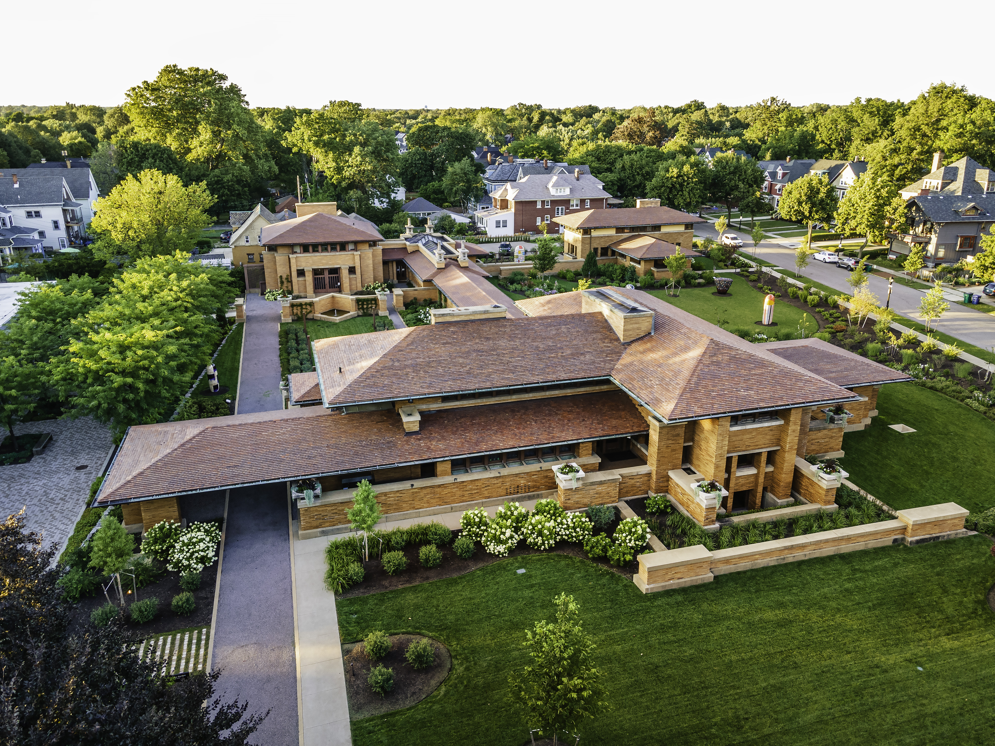objects in frank lloyd wright's martin house from the exhibition 'collecting ourselves'