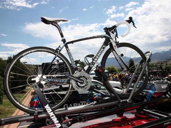 Saxo Bank-Sungard is using its trusty Specialized S-Works Tarmac SL3 machines for the USA Pro Cycling Challenge.