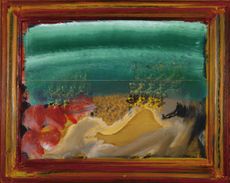 Waking up in Naples, 1980-84 by Howard Hodgkin