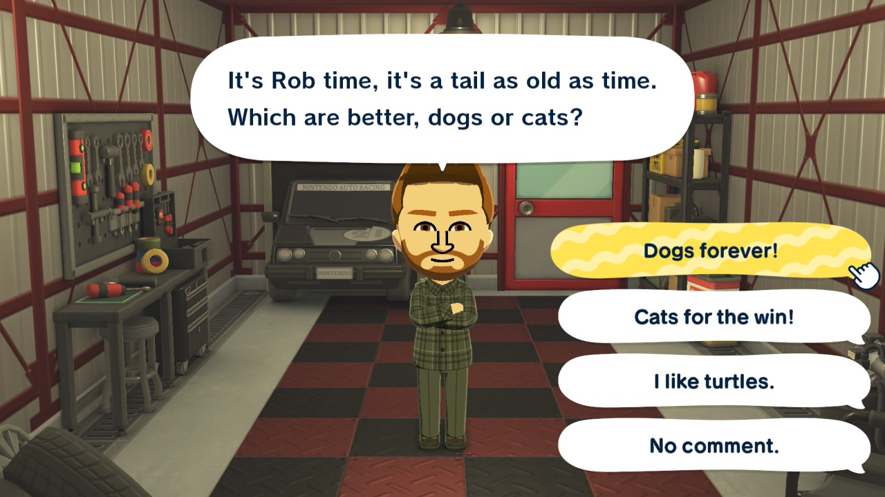 A Tomodachi Life: Living the Dream screenshot captured on Nintendo Switch 2.