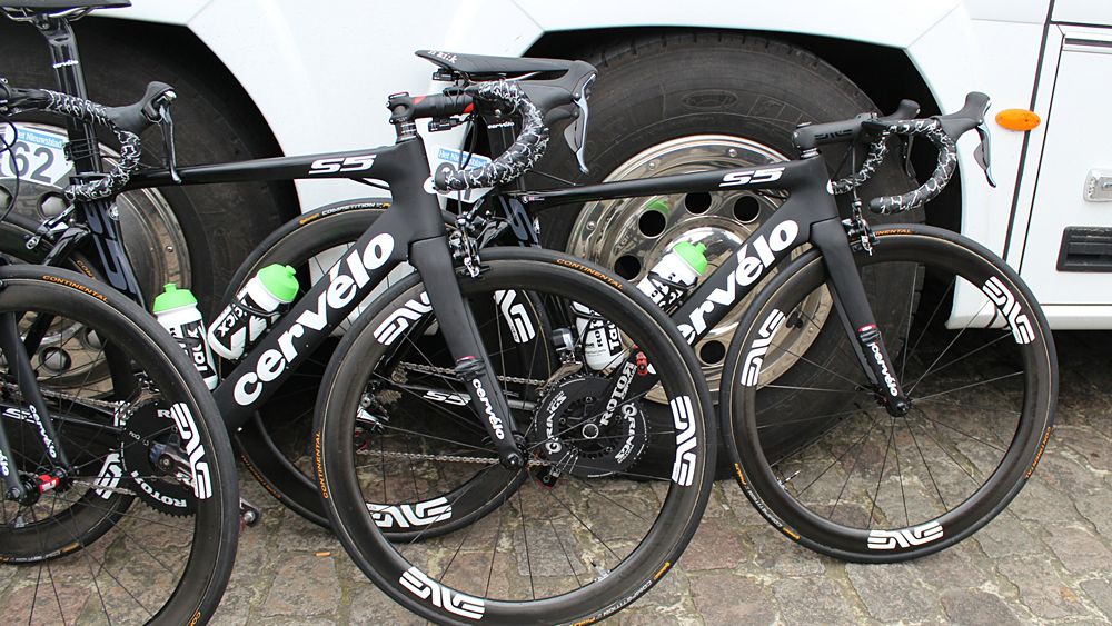 Dimension Data had a fun mix of stem set-ups