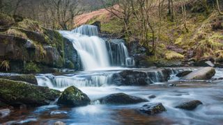 waterfall walks in Wales: Blaen y Glyn waterfalls