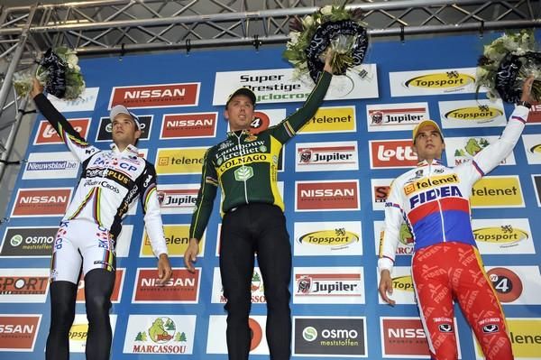 Sven Nys back at the top in Ruddervoorde.